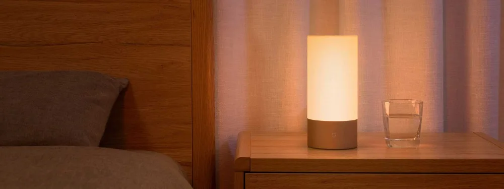 Xiaomi Mijia умная прикроватная лампа, светильник Bluetooth, WiFi, светодиодный светильник, умный Внутренний Ночной светильник, сенсорное управление, умное управление приложением