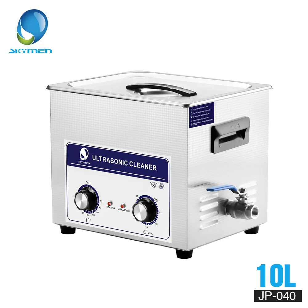 

SKYMEN Ultimenrasonic Cleaner Bath 10L 240W 110/220V for engine parts Moto/Auto parts ultrasonic cleaner heated and timer