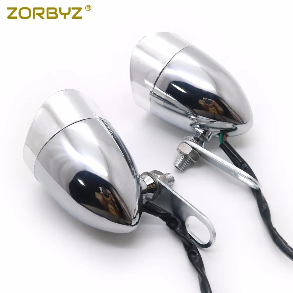 ZORBYZ Универсальный хромированный Стоп задний стоп-сигнал с задним ударным