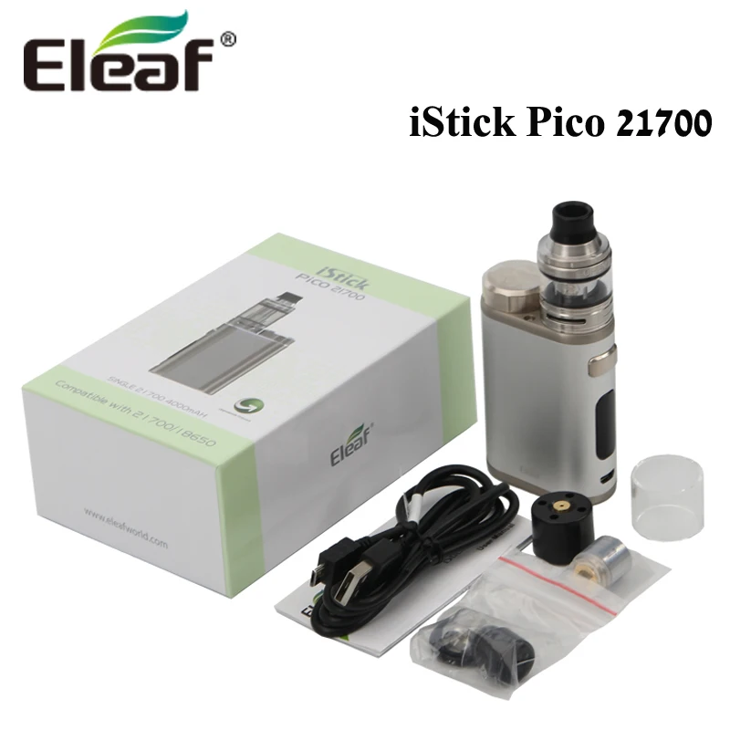 Оригинальная электронная сигарета Eleaf iStick Pico 21700 ELLO набор 4000 мАч 100 Вт боксмод istick