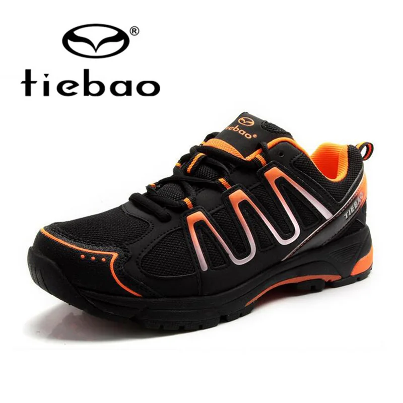 Tiebao обувь для велоспорта MTB отдыха и гонок велосипеда дышащая нескользящая