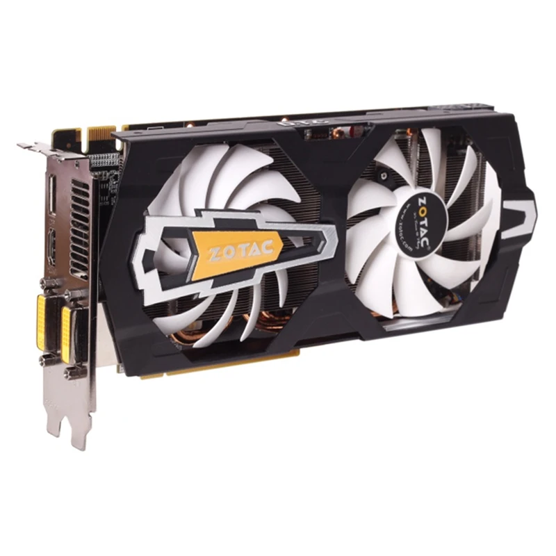 ZOTAC видеокарта GeForce GTX 660 2 Гб 192Bit GDDR5 видеокарты для nVIDIA Оригинальная карта GTX660 2GD5 GTX660 Devastators Hdmi Dvi