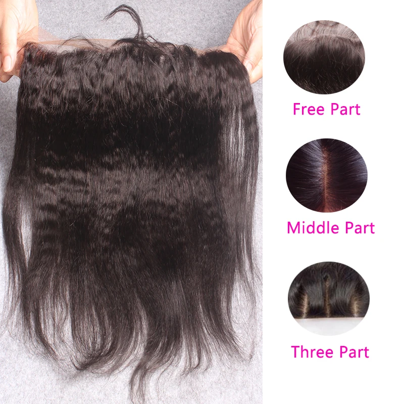 Странный Прямо Кружева Фронтальная Закрытие С Волосами Младенца Топ Малайзии