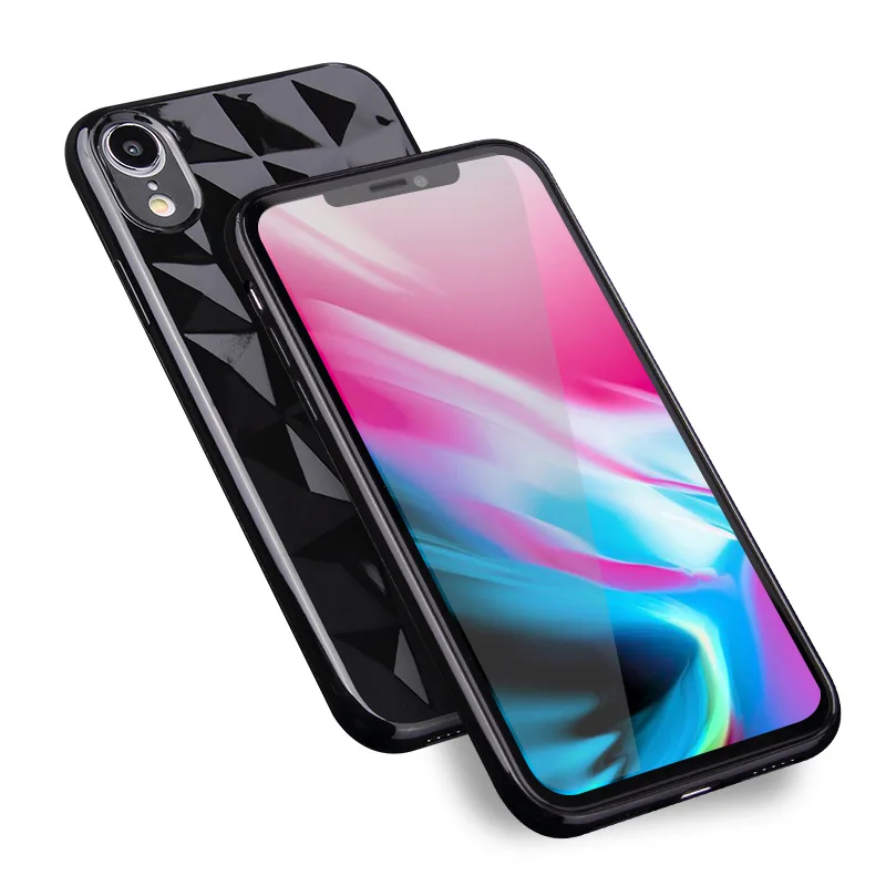 XINDIMAN Phone case for iphone7 7plus matte plain silicone soft TPU phone back cover iphoneX XS XSMAX XR 6S 6plus 8 8plus |