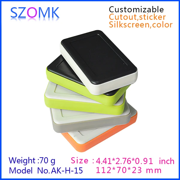 Szomk abs материал новые пластиковые ручные электрические коробки (1 шт.) 112*70*23 мм
