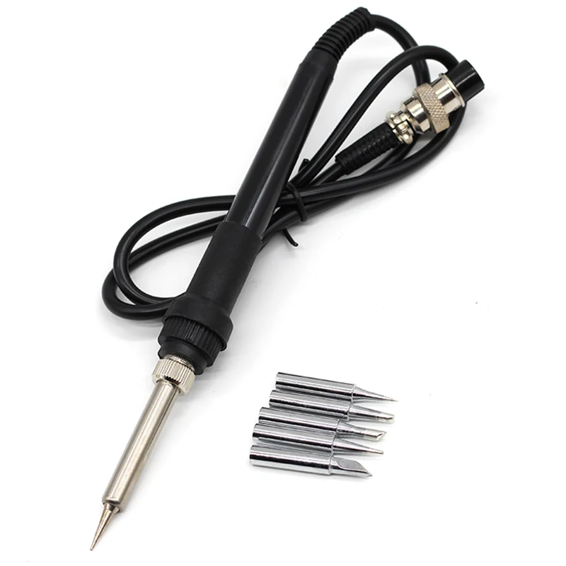 Железная ручка электрического паяльника для HAKKO 936 907 937 928 926 паяльная станция + 5