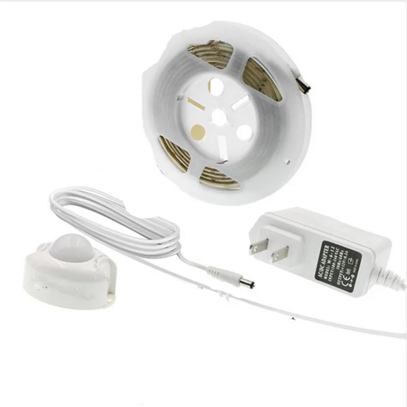Hand Sweep Sensor LED Strips 12V Waterproof 1M 2M 3M 4M 5M Motion Night lights DIY Cupboard Wardrobe Closet Kitchen lamp | Освещение