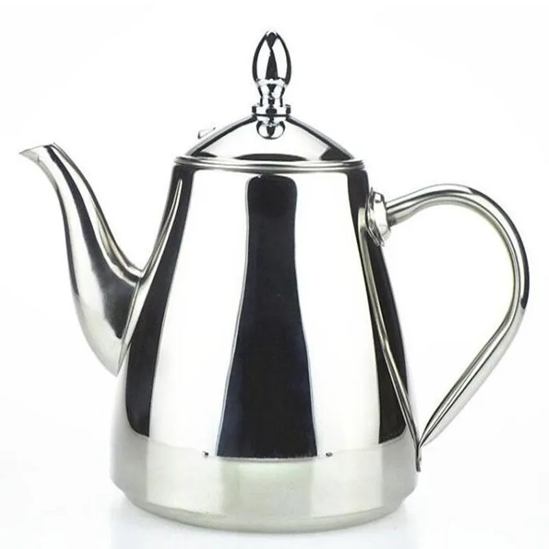 

new style stainless steel Tea pot and Coffee Drip Kettle pot teapot with strainer stainless steel Kettle hot water for Barista