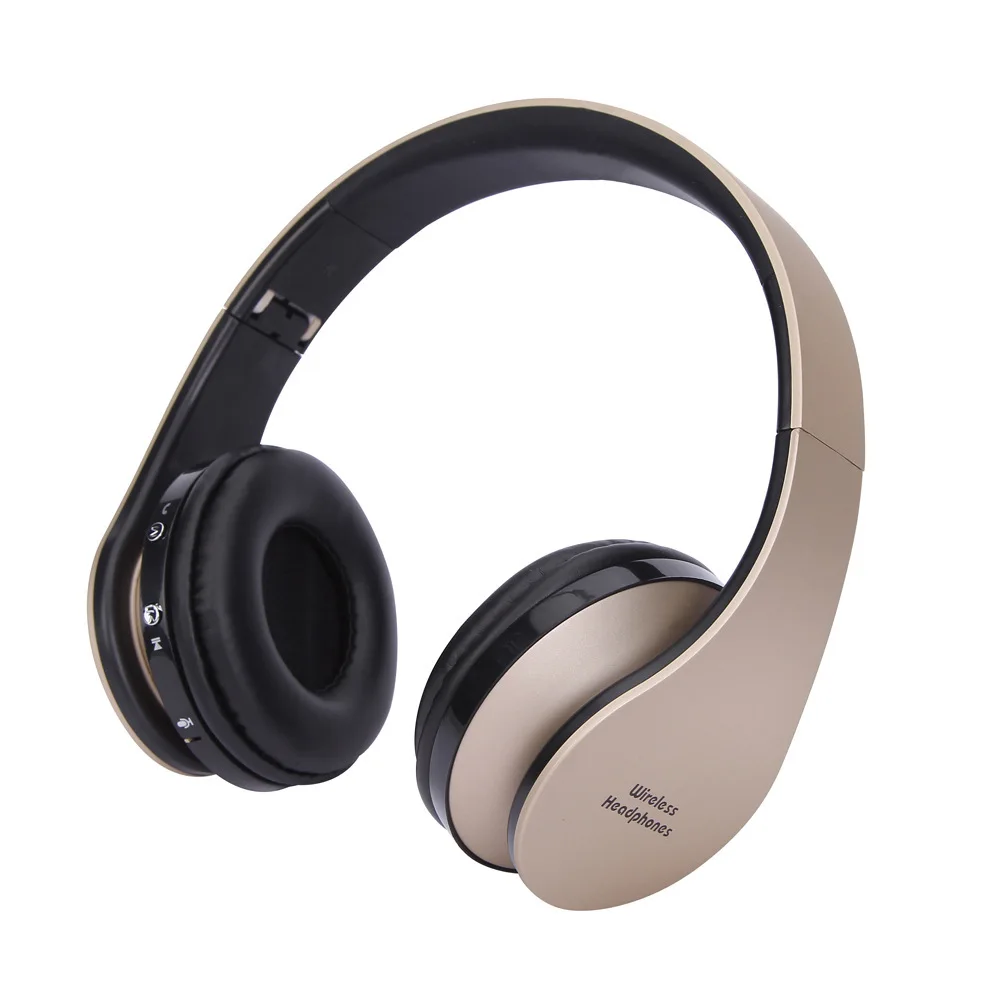 

Headphone Stereo Wireless Bluetooth Headphones Digital 4 in 1 Headset & Wired Earphone with Mic Micro SD/TF FM Radio