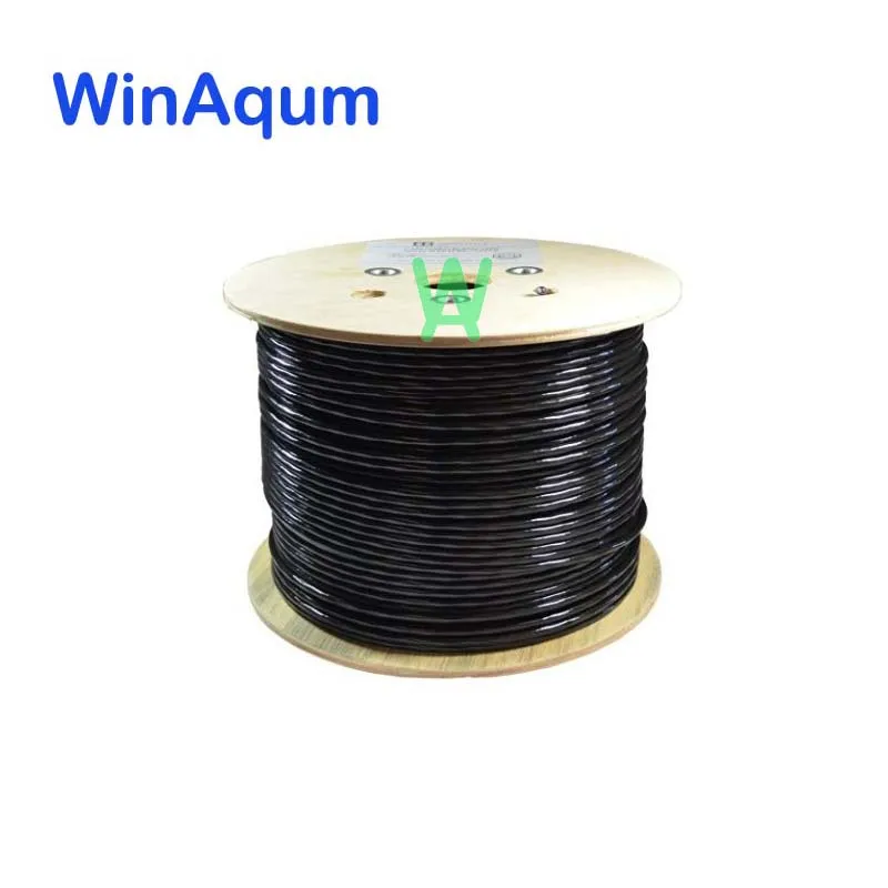 WinAqum CAT6 CAT5E 99.99% чистый OFC наружный прямой брючный UTP Ethernet 23AWG сетевой провод Lan RJ45|utp