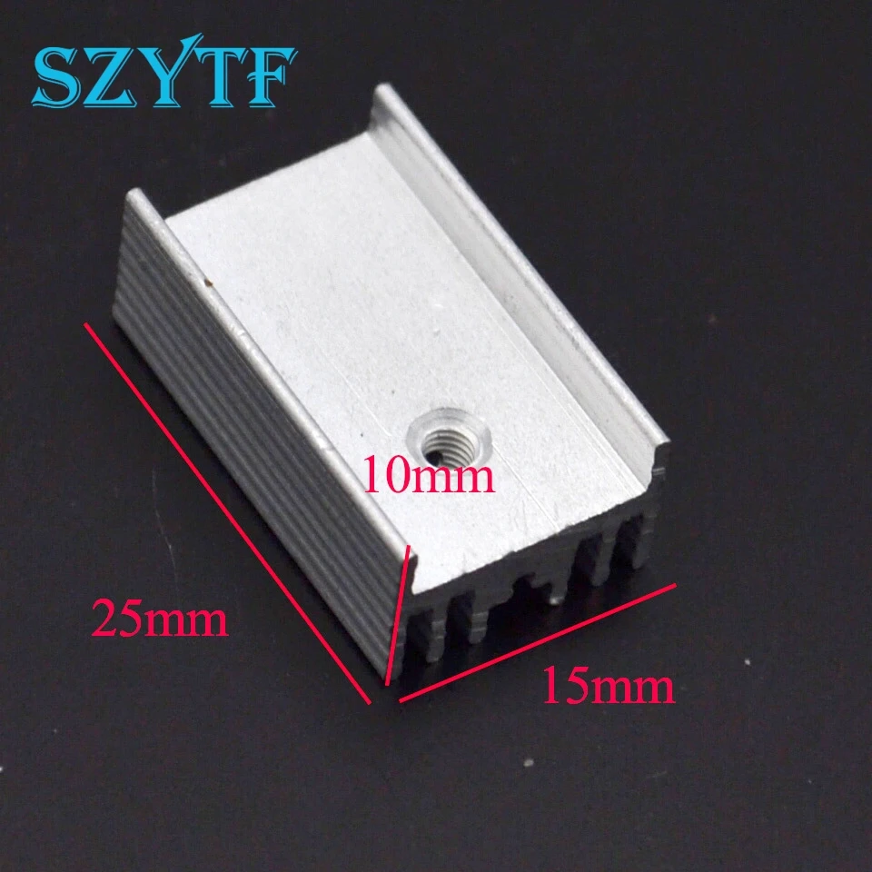 5pcs Heat sink 25*15*10MM (without pin) TO-220 transistor and other special high-quality heat sink