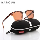 Солнцезащитные очки BARCUR, мужские и женские поляризационные очки, персонализированные очки