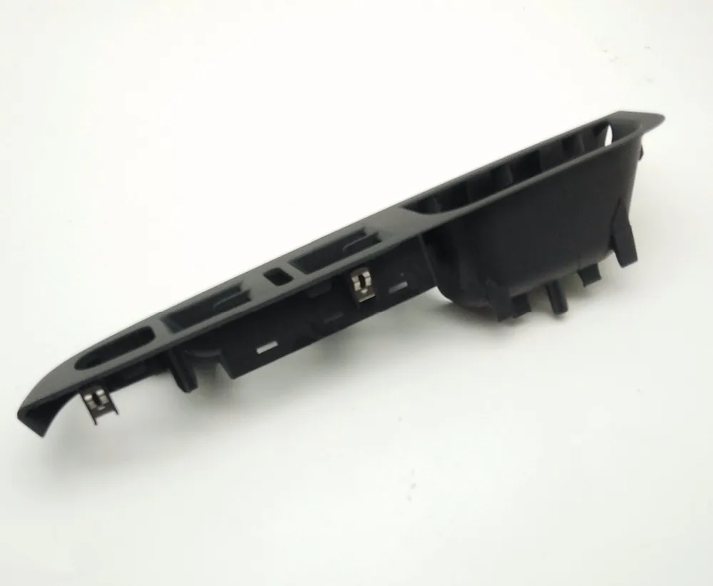 7PCS Black Interior Handle Door Grab window switch Bezel cover For VW Volkswagen Golf 5 GTi MK5 Jetta inner armrest 1K0 868 040B