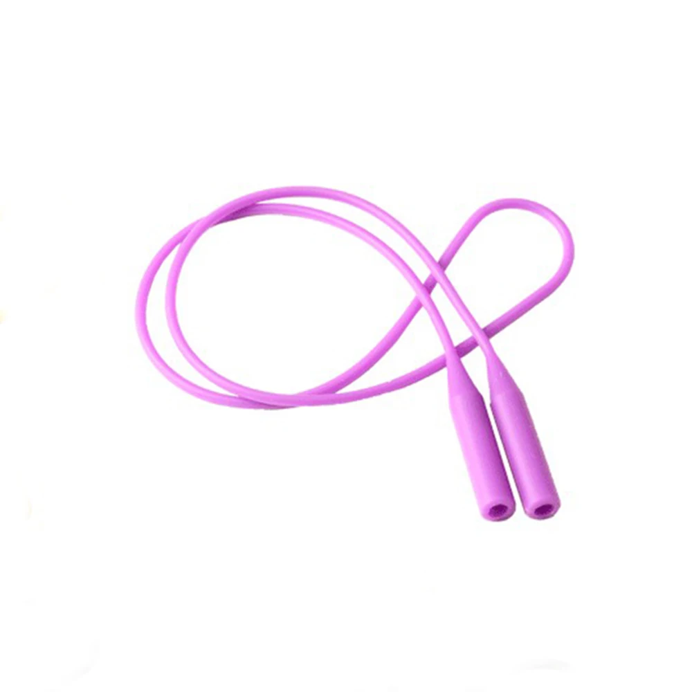 purple 1 шт., яркие цвета, эластичные силиконовые ремни для очков, цепочка для солнцезащитных очков, спортивные противоскользящие веревки для очков - Цвет: purple