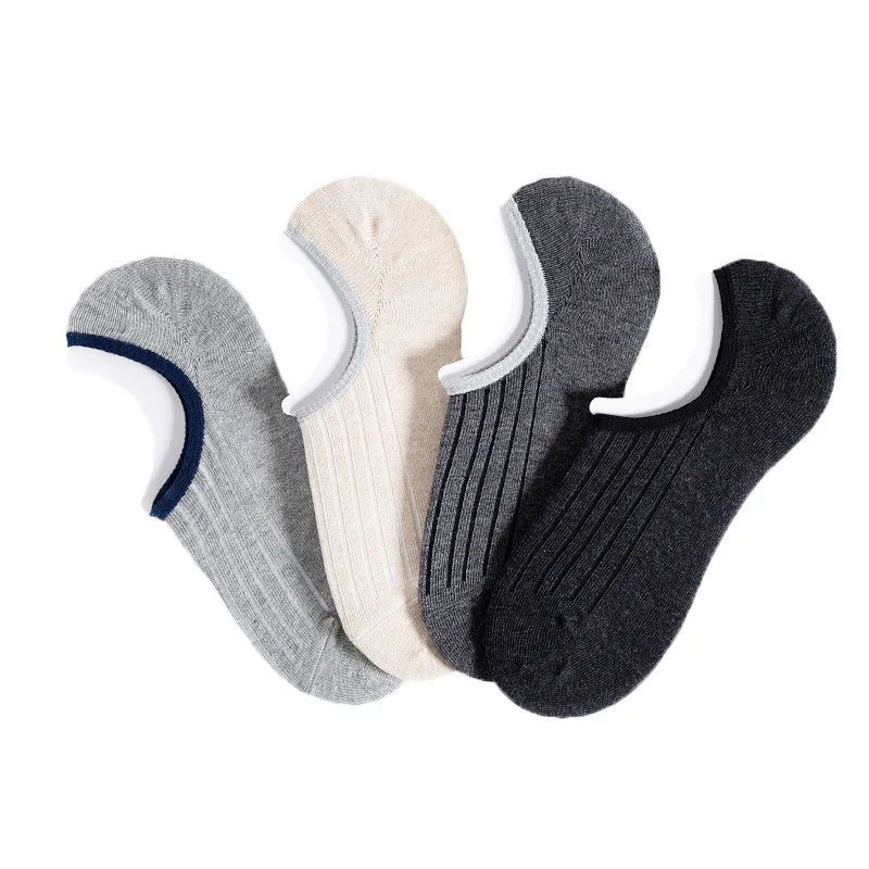 Многоцветный 5 Pairs Men's Cotton Socks Summer non-slip Large size 42,43,44,45,46,47,48 Fashion Casual High Quality Breathable male socks - Цвет: Многоцветный