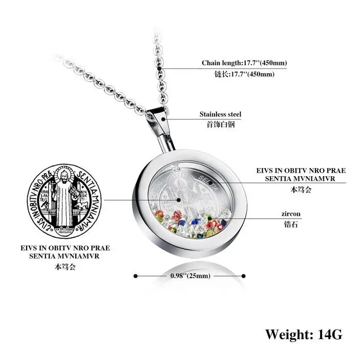 Религиозная девственница кулон Гваделупа ожерелье Модные женские мужские из