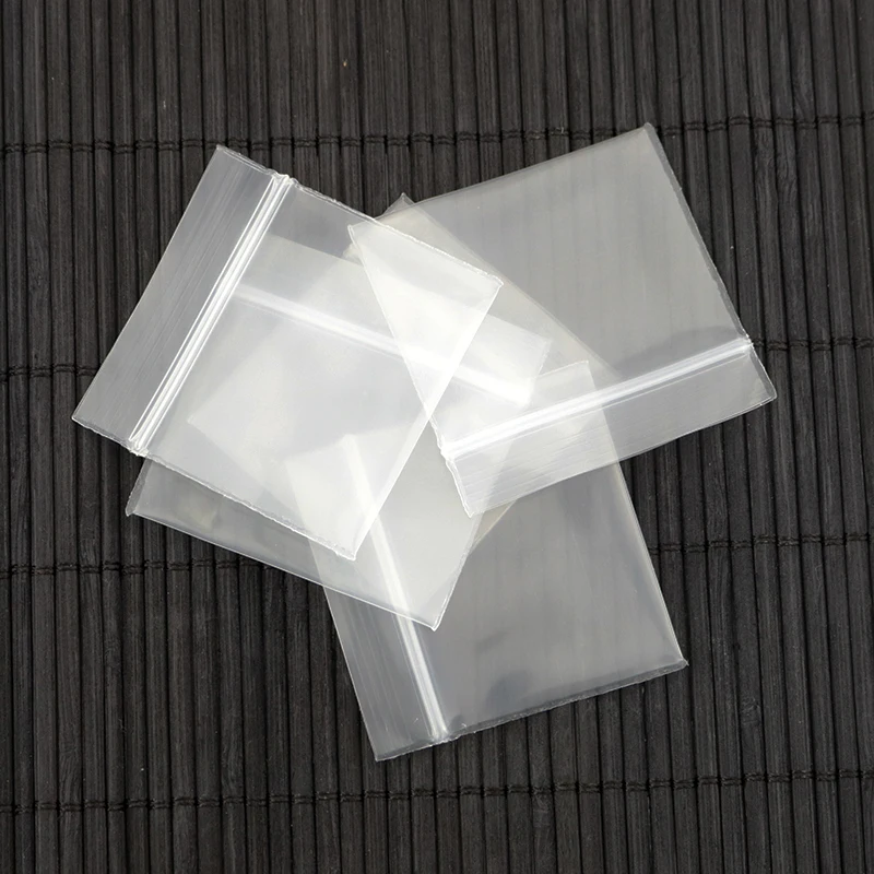 Прозрачный толстый мешок на молнии 2 2*2 5 см пакеты с замком молнией для пищевых