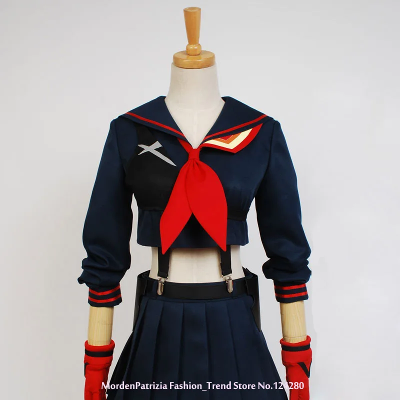

KILL la KILL Ryuko Matoi japanese Anime Party Halloween Cosplay costumes For Women Girls Dress Custom Made Free Shipping