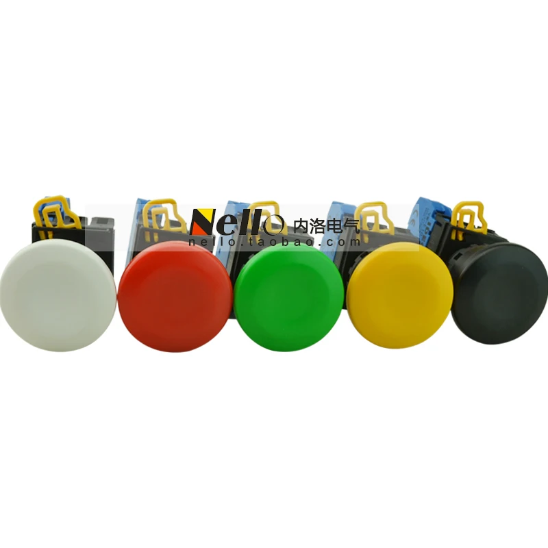 

[SA]Japan and the spring IDEC 22mm not illuminated pushbutton switch mushroom head YW1B-A4E10 * Self-locking 1NO--10pcs/lot