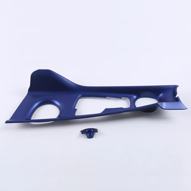 Car Styling 2PCS ABS Plastic Interior Gear Shift Panel Cover Trim For Toyota C-HR CHR Left Hand Drive