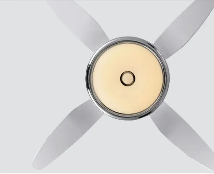 Светодио дный подвесной потолок вентилятор свет Ресторан подвеска минимализм