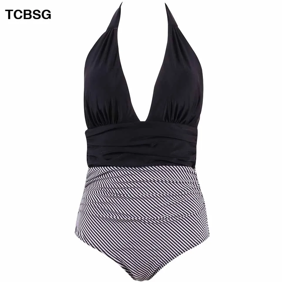 Новый сексуальный цельный купальник TCBSG женские купальные костюмы с высокой