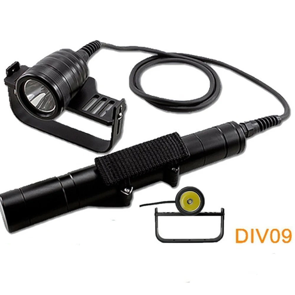 Brinyte DIV09 светодиодный погружения светильник CREE XML2 1000lm светодиодный подводный Электрический фонарик для дайвинга 200 м подводный фонарь