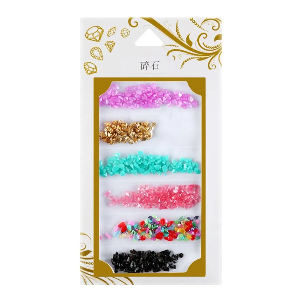 Fashion Giltter Women Nail Art Accessory Ornaments New Stickers DIY Decoration Metal Beauty Lady For | Красота и здоровье