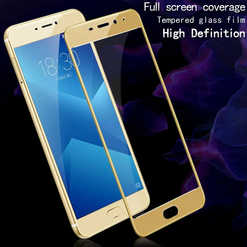 Оригинальный Imak полный экран Закаленное стекло пленка для MEIZU M5 Примечание