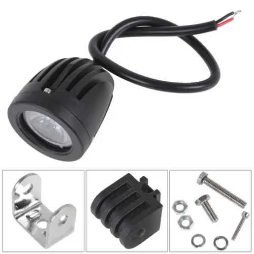 10 Вт светодиодный рабочий светильник круглый Рабочий фонарь для вождения s