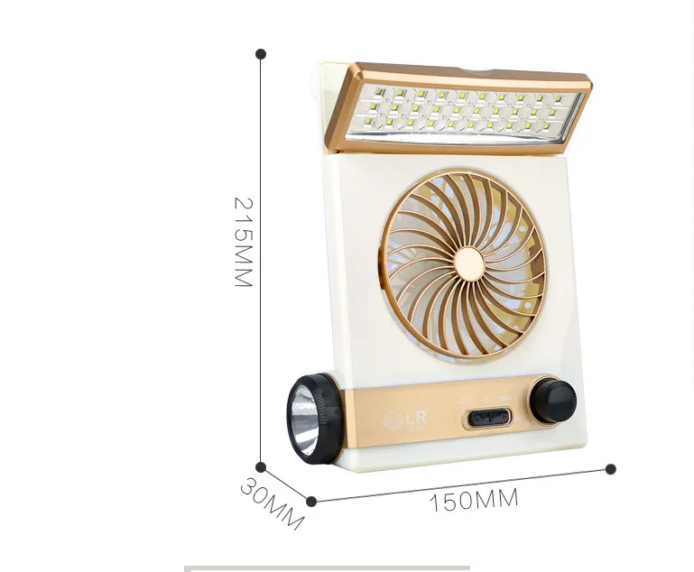 Новинка 2017 г. многофункциональный светодиодный мини-вентилятор с питанием от USB и