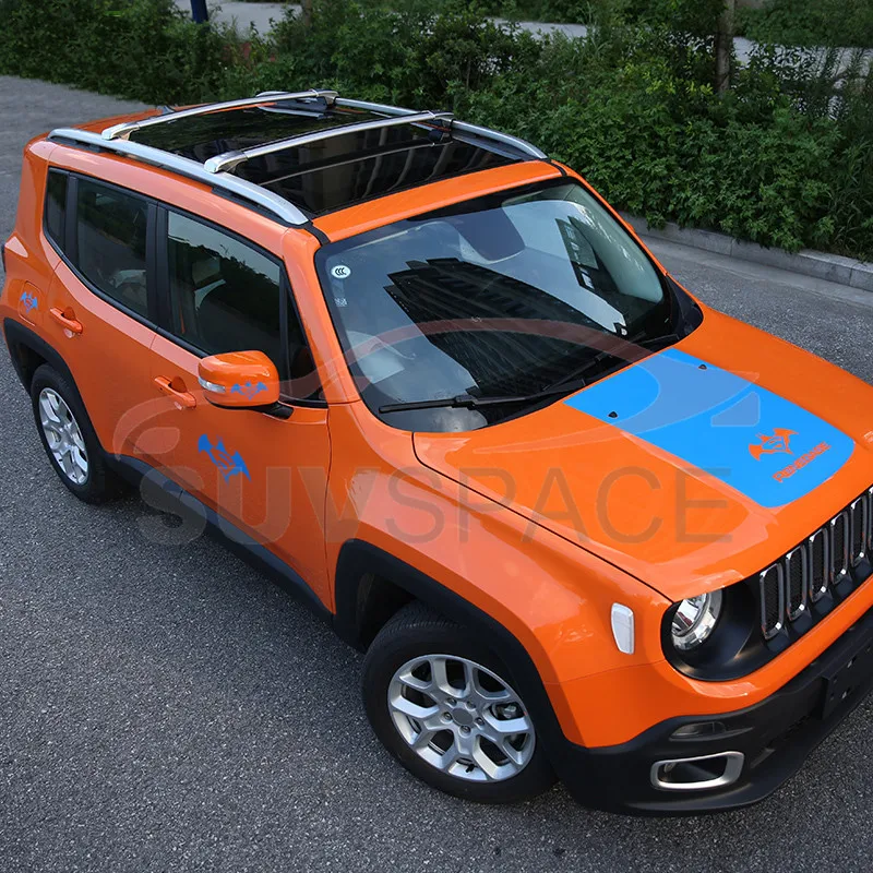 Fit for Jeep Renegade 2015-2020 Silver Crossbar Roof Rack 2 Pieces | Автомобили и мотоциклы