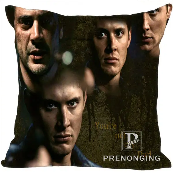 Pillowcases Заказная декоративная наволочка сверхъестественная квадратная Наволочка на молнии лучший подарок(одна сторона) 180117#112 - Цвет: Pillowcases