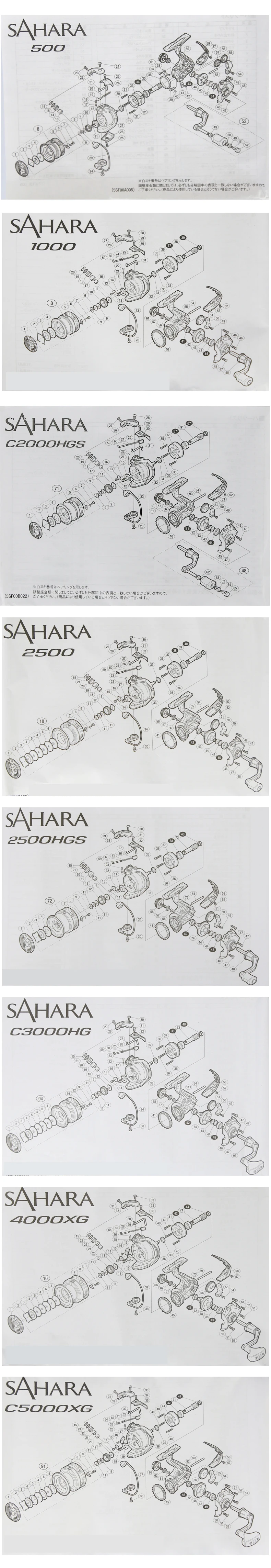 SHIMANO SAHARA FI 500 1000 2000HGS 2500 2500HGS C3000 C3000HG 4000XG 5000XG Hagane gear x-корабль катушка для морской рыбалки