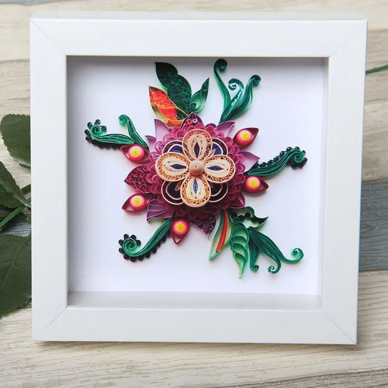 Классическая черно-белая рамка квадратная или прямоугольная растительная