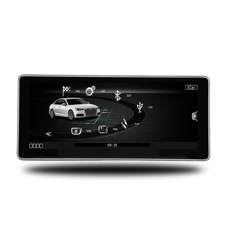 Original machine Liandlee автомобильный мультимедийный плеер NAVI 10,25 дюймов для Audi Q7 4L 2007~ CarPlay TPMS Радио Стерео gps навигация - Цвет: Original machine