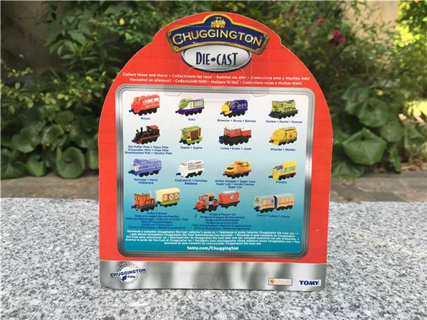 Металлический литой игрушечный поезд Takara Tomy Chuggington Zephie |