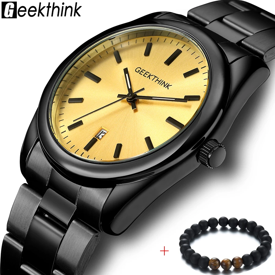 Relojes 2018 новые мужские часы Geekthink Модные Спортивные кварцевые наручные Топ бренд
