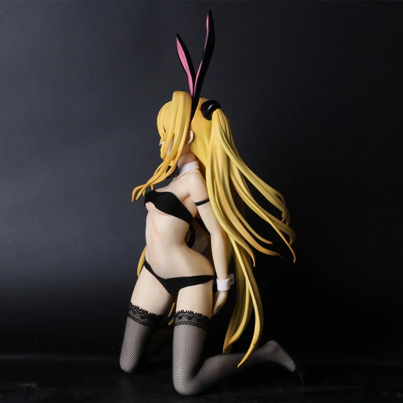 Аниме сексуальные взрослые экшн фигурки To Love Ru Золотая темнота голые чулки Банни