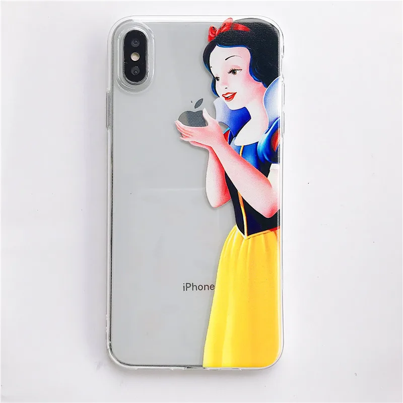 Красочный мультфильм силиконовый чехол для iPhone 6 S 7 8 Plus X XR XS MAX телефон случаях