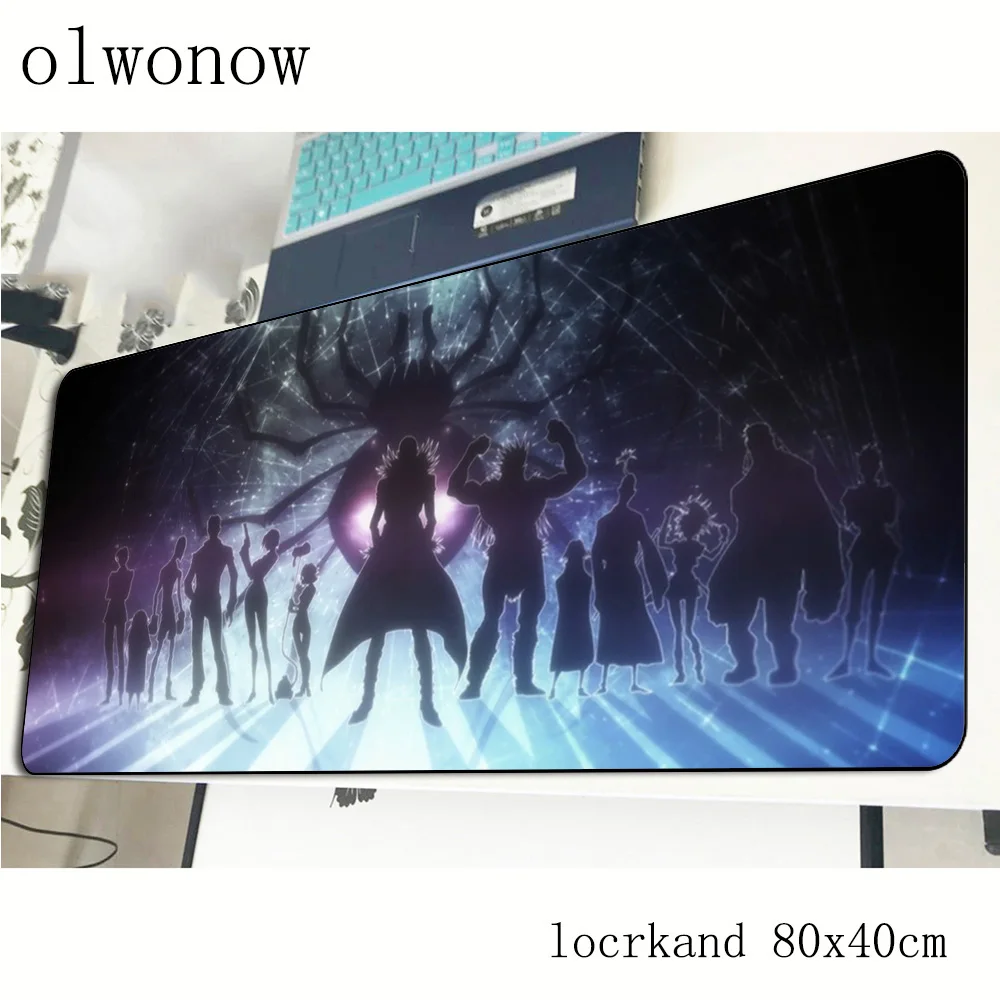 Игровой коврик для мыши HUNTERxHUNTER с HD рисунком 800x400x2 мм крутой эргономичный новый