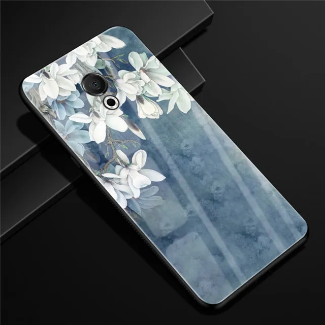 Для Meizu 15 Lite M15 чехол из закаленного стекла жесткий чехол для Meizu 15 Lite M15 чехол для задней панели для Meizu M15 15 Lite M871Q M871H чехол s - Color: 2