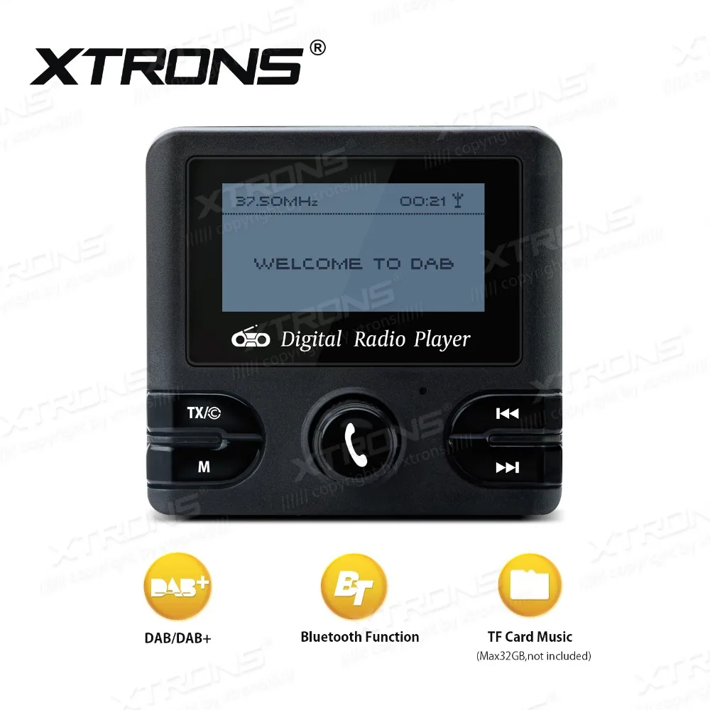 Цифровой радиоприемник XTRONS DAB04 с FM-передатчиком и функцией Bluetooth |