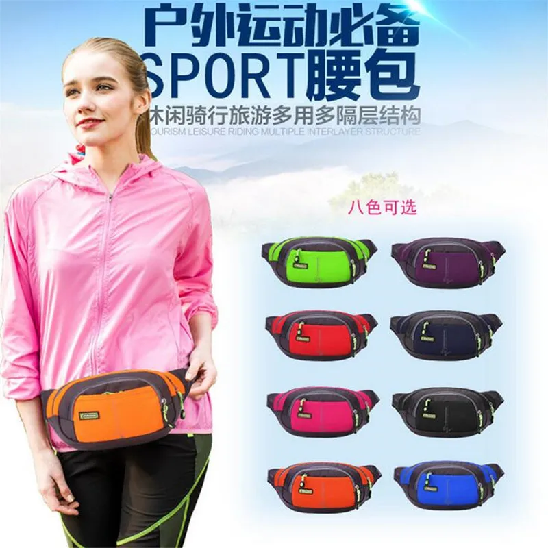 Новая модная поясная сумка Мужская водонепроницаемая нейлоновая мужская и