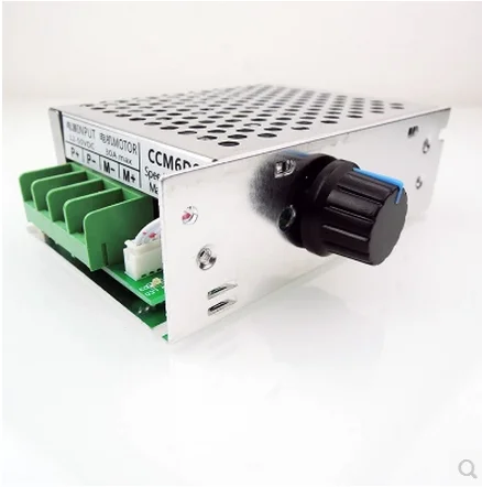 1500W 30A PWM регулятор двигателя пост. Тока DC12V24V36V50V контроллер металлический корпус