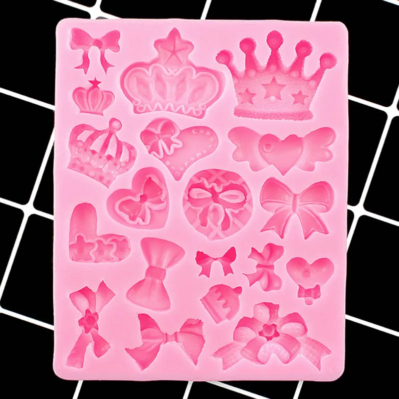 Силиконовая форма для шоколадных тортов в форме банта|Формы мыла| |