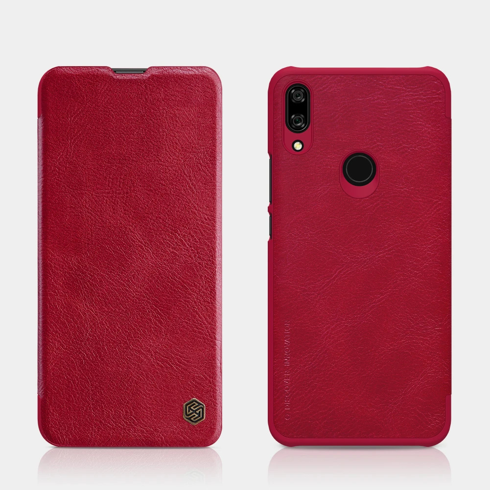 Серия NILLKIN QIN для huawei P Smart Z Чехол-обложка винтажный флип-чехол кошелек из искусственной кожи PC задняя крышка для huawei P Smart Z