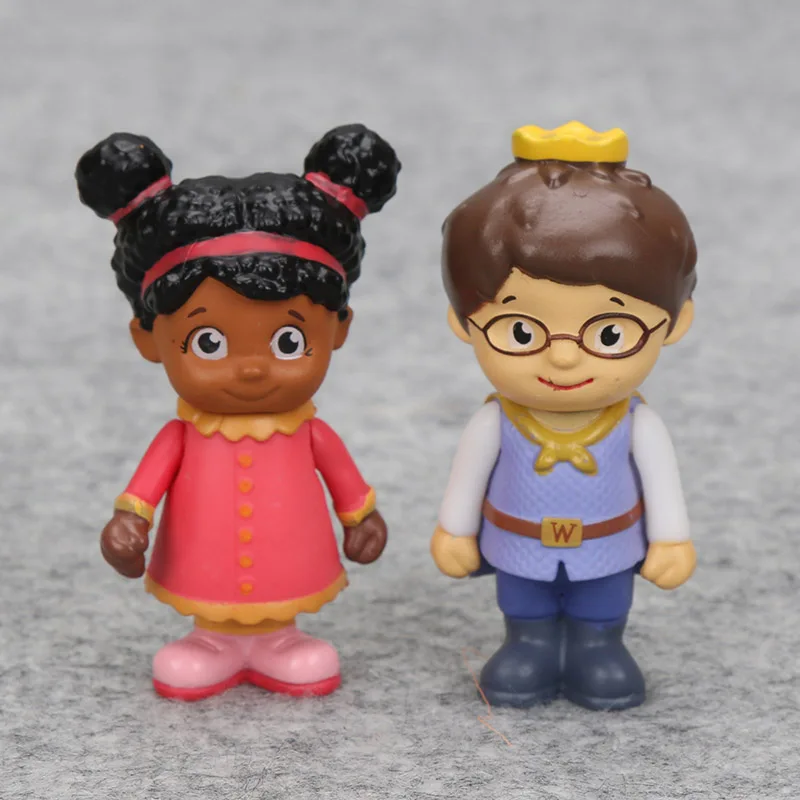 10 комплектов окрестности Даниэля Тигра друзья фигурки Набор Daniel тигра принц Elaina