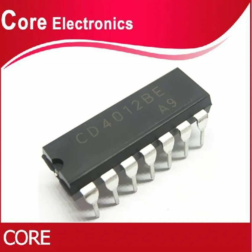 100 шт. CD4012BE DIP14 CD4012 DIP 4012BE Новый | Электронные компоненты и принадлежности