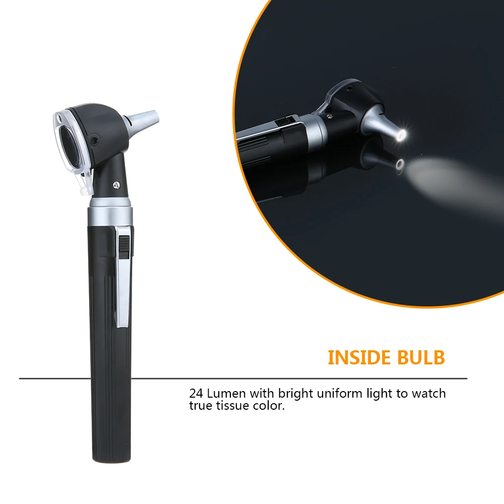Otoscope оптоволоконный светодиодный Otoscopes 3X True View полный спектр Домашний медицинский уход за ушами диагностический набор для взрослых детей FDA CE
